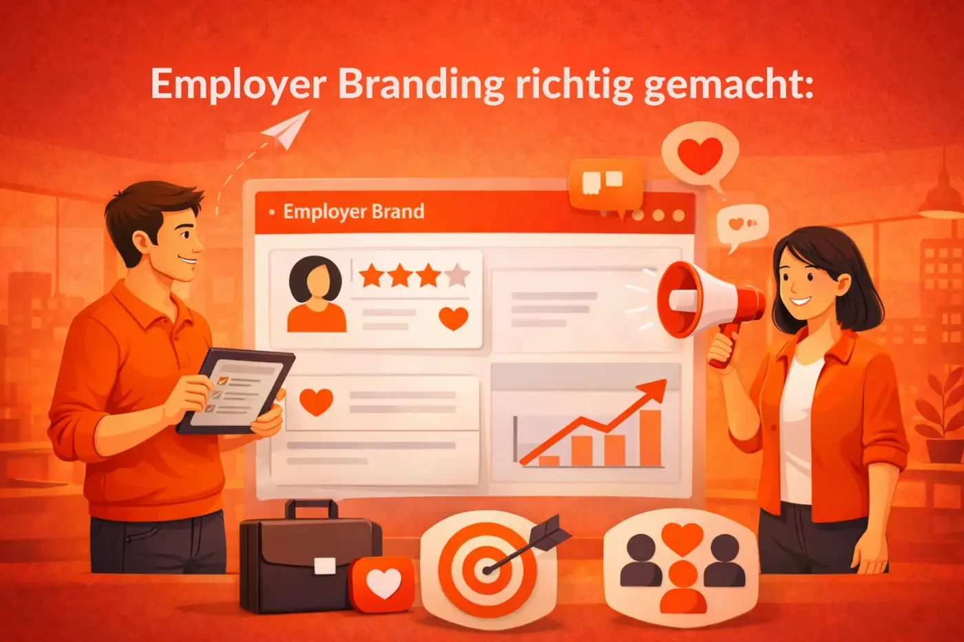 Titelbild: Employer Branding richtig gemacht: So wirst Du zum Arbeitgeber, den man nicht googelt – sondern kennt