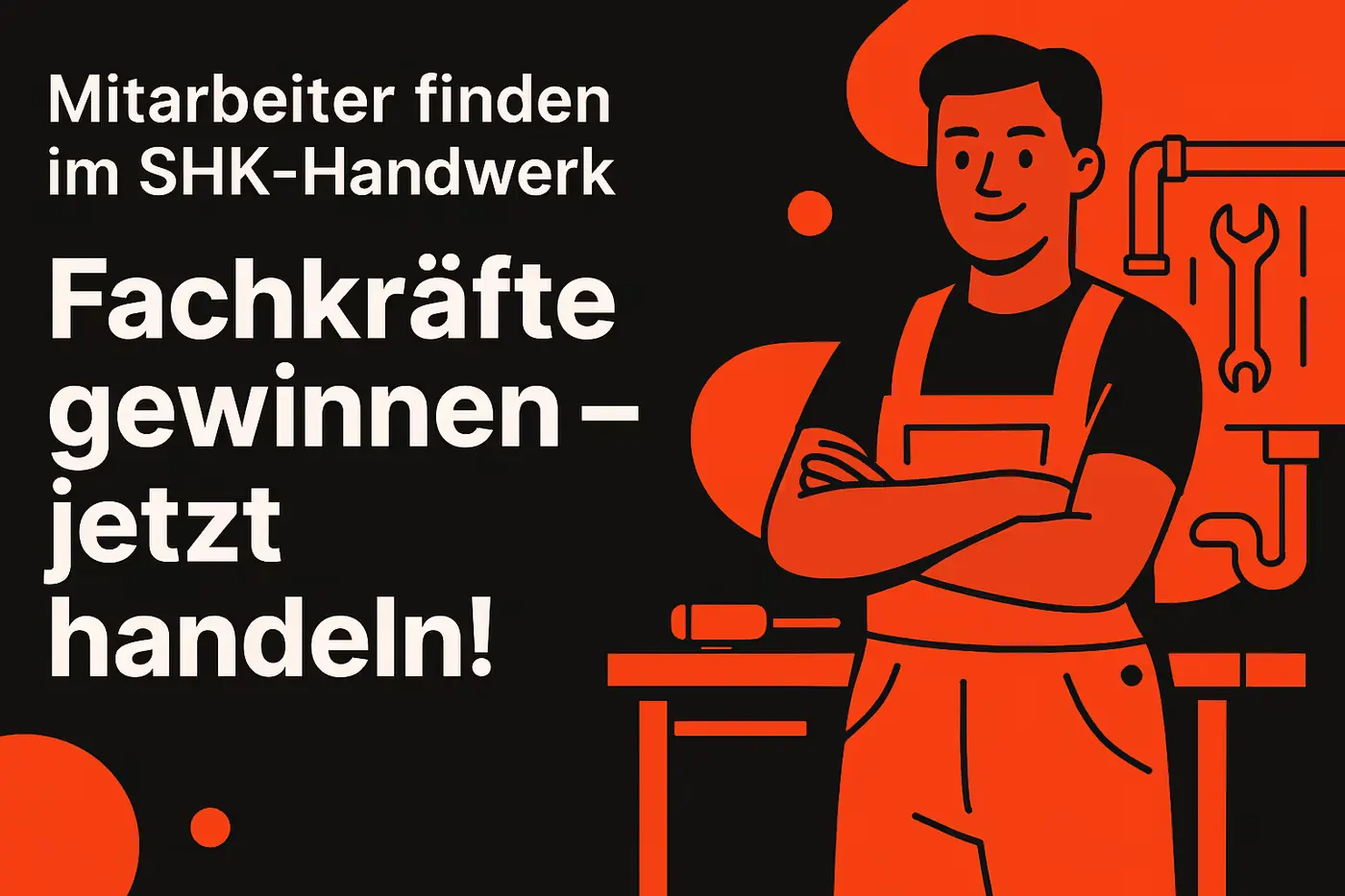 Titelbild: Mitarbeiter finden im SHK-Handwerk: Die 3 wirksamsten Methoden 2026