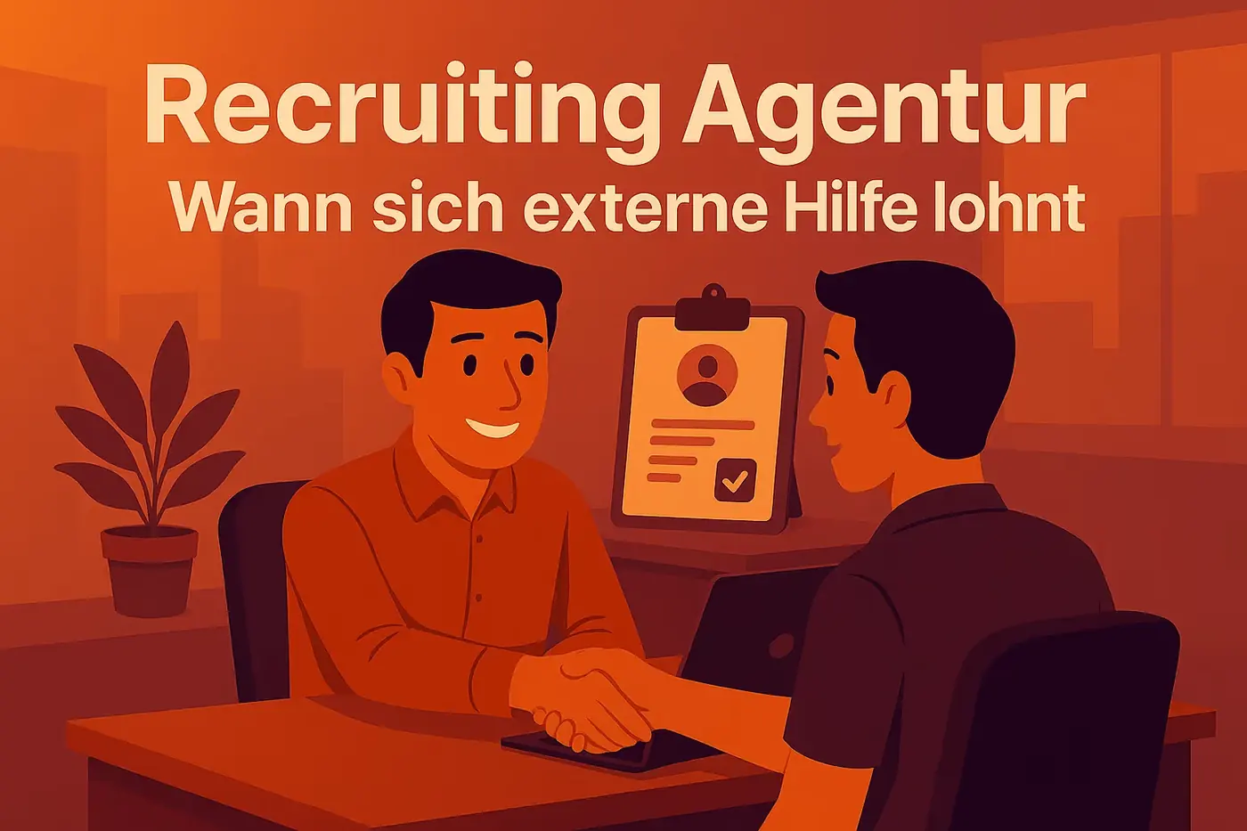 Titelbild: Recruiting Agentur: Wann sich externe Hilfe lohnt – Leistungen, Modelle & Auswahlkriterien