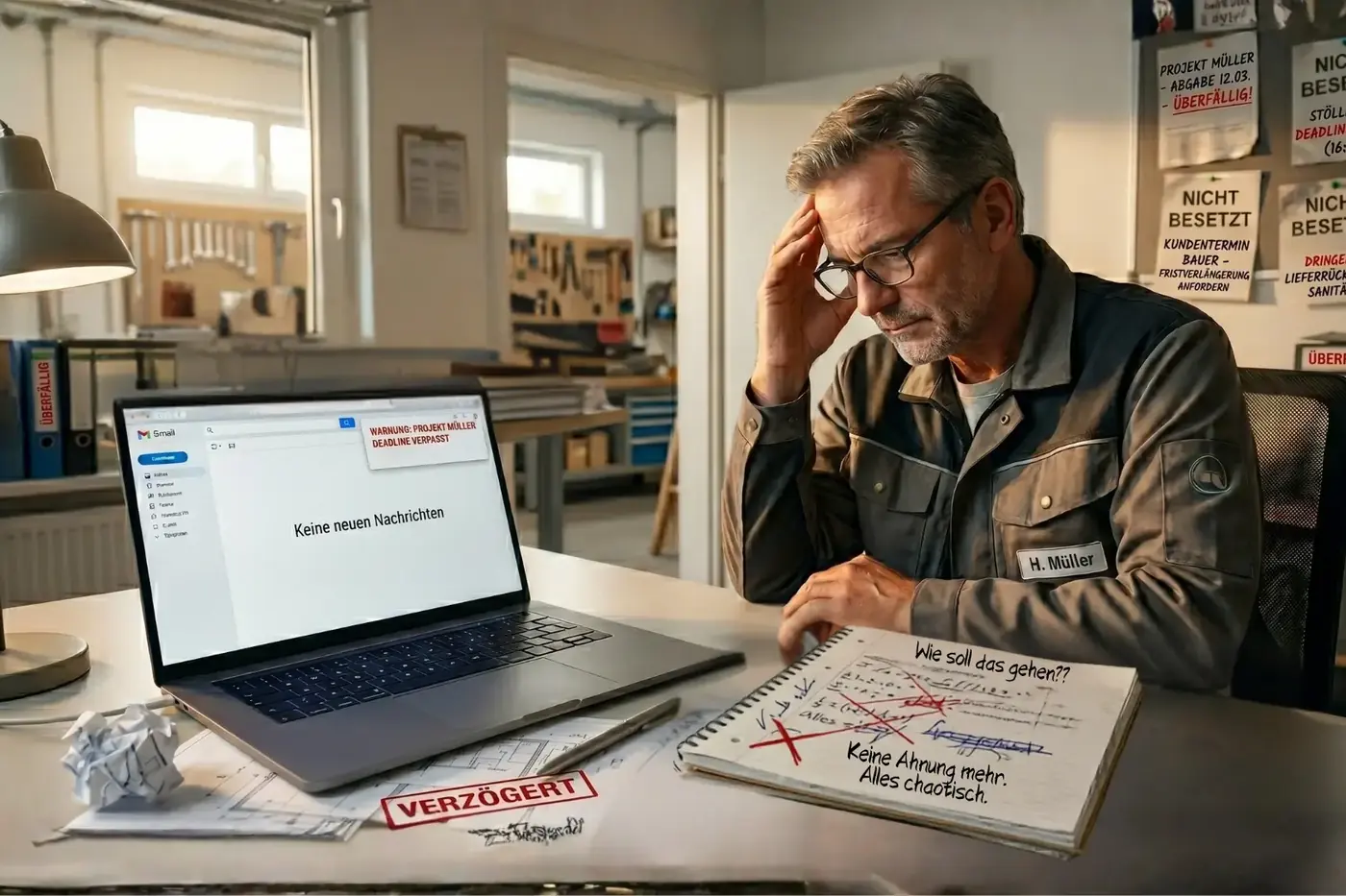 Titelbild: Recruiting Handwerk: Warum Deine Stellenanzeigen monatelang ignoriert werden (und die Lösung)!