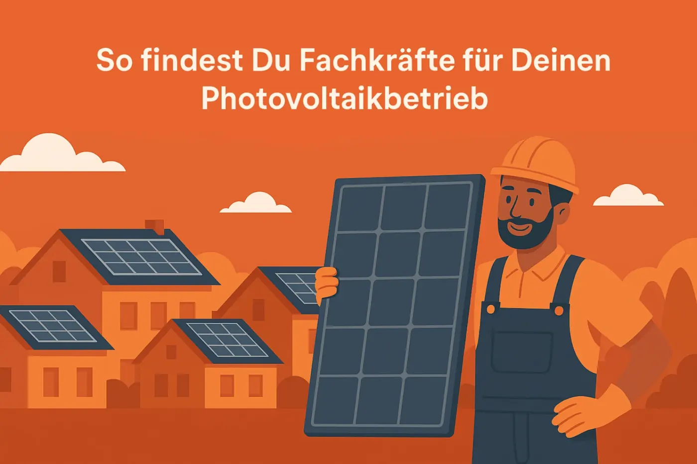 Titelbild: So findest Du Fachkräfte für Deinen Photovoltaikbetrieb – mit der Candidate Flow®-Methode