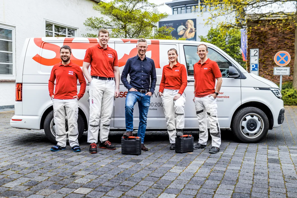 seca gmbh & co. kg. – 8 Servicetechniker eingestellt
