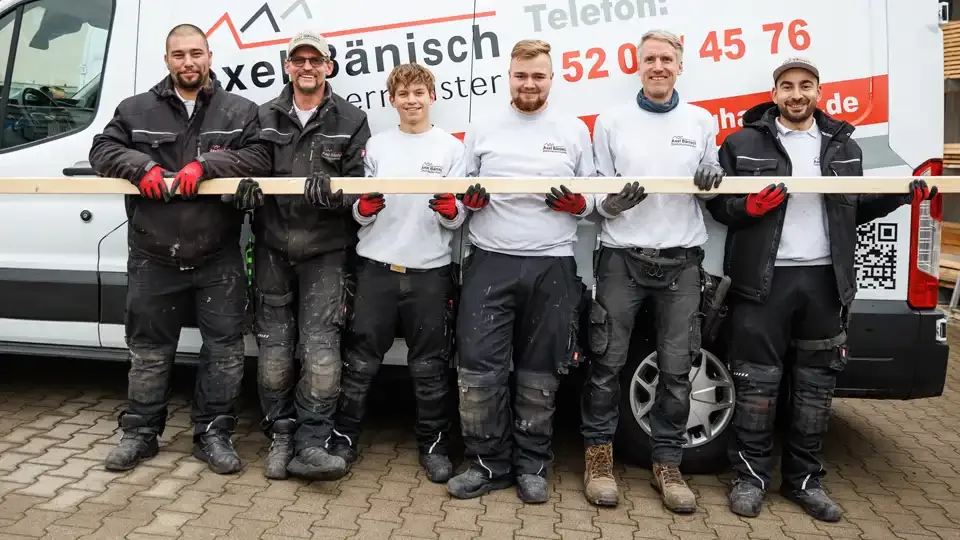Dachdeckerei Axel Bänisch – 2 Dachdecker eingestellt