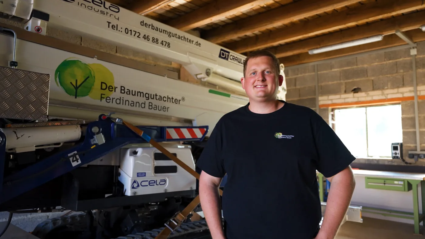Der Baumgutachter Ferdinand Bauer – 1 Baumkontrolleur eingestellt