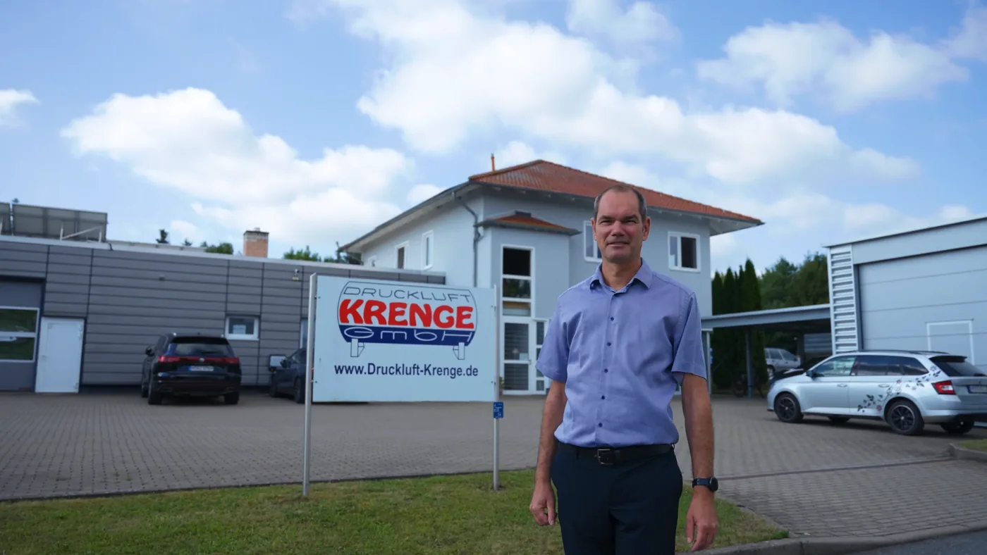 Druckluft Krenge GmbH – 3 Servicetechniker für Druckluftanlagen eingestellt
