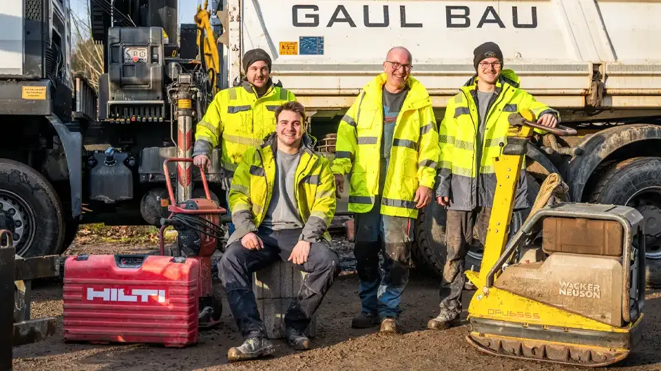 Gaul Bauunternehmen – 4 Maurer eingestellt
