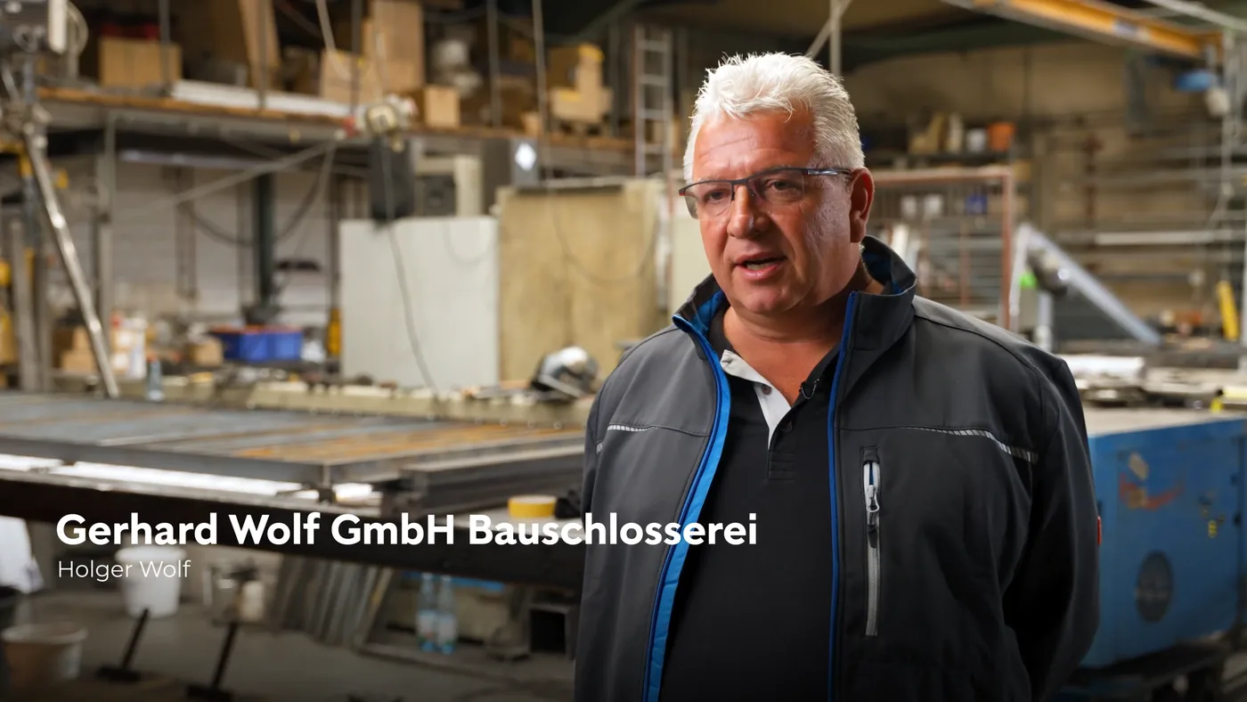 Gerhard Wolf GmbH Bauschlosserei – 2 Metallbauer eingestellt