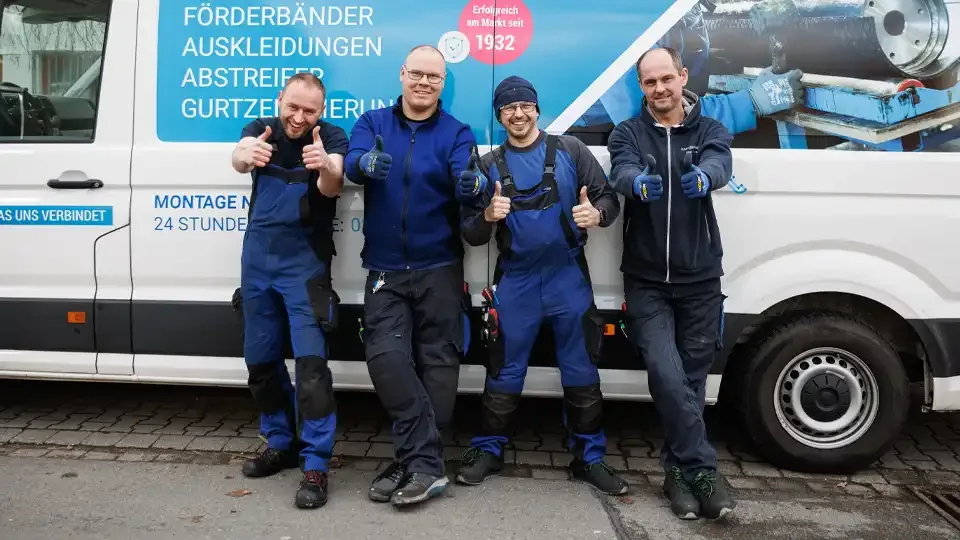 GUMMI STRICKER GmbH – 7 Fertigungsmitarbeiter für Gummi- und Fördertechnik eingestellt