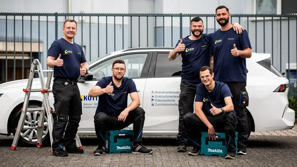 KÖTTER Sicherheitssysteme SE & Co. KG – 4 Servicetechniker für Sicherheitstechnik eingestellt