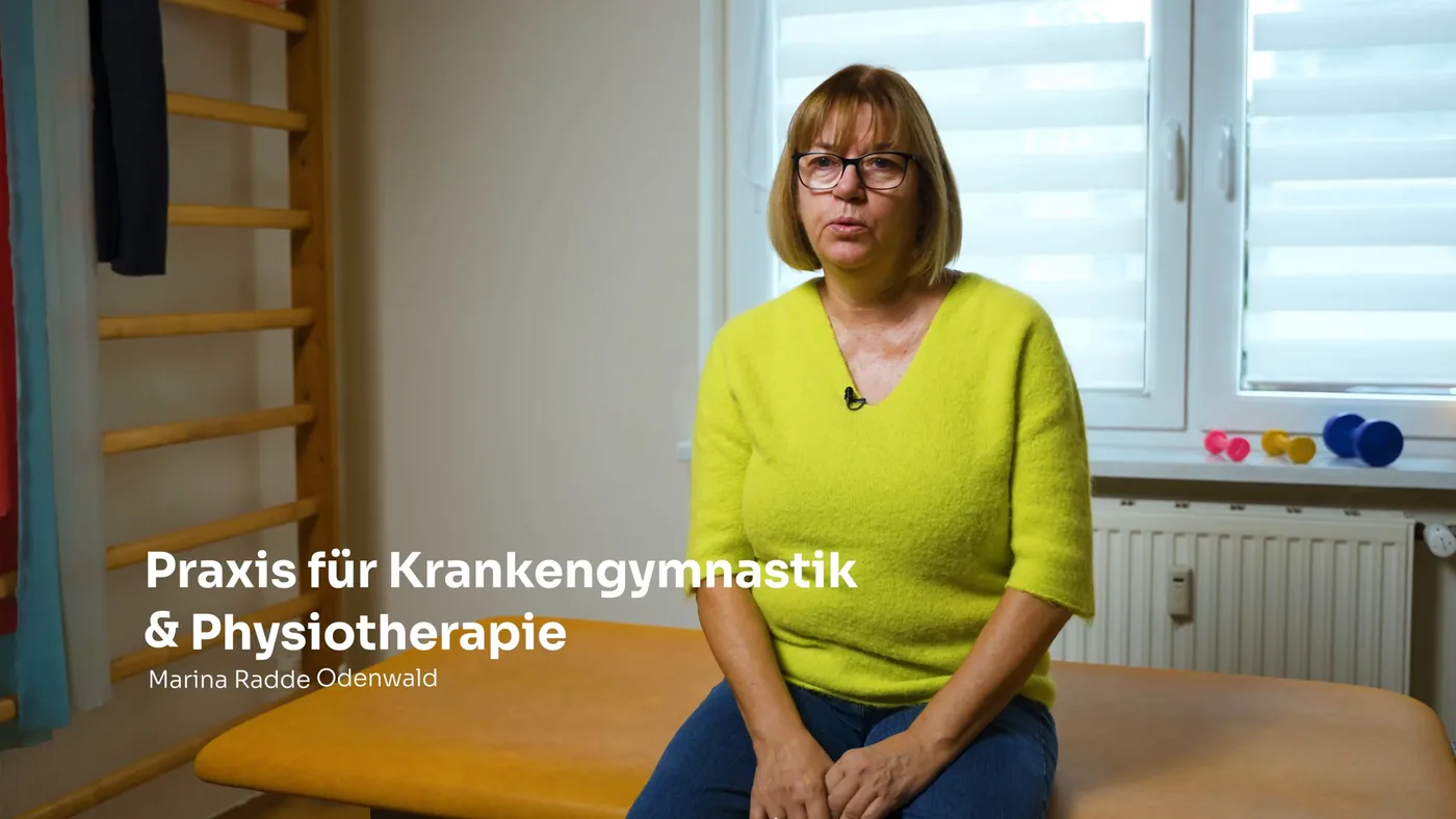 Praxis für Krankengymnastik & Physiotherapie Marina Radde-Odenwald – 1 Physiotherapeuten eingestellt