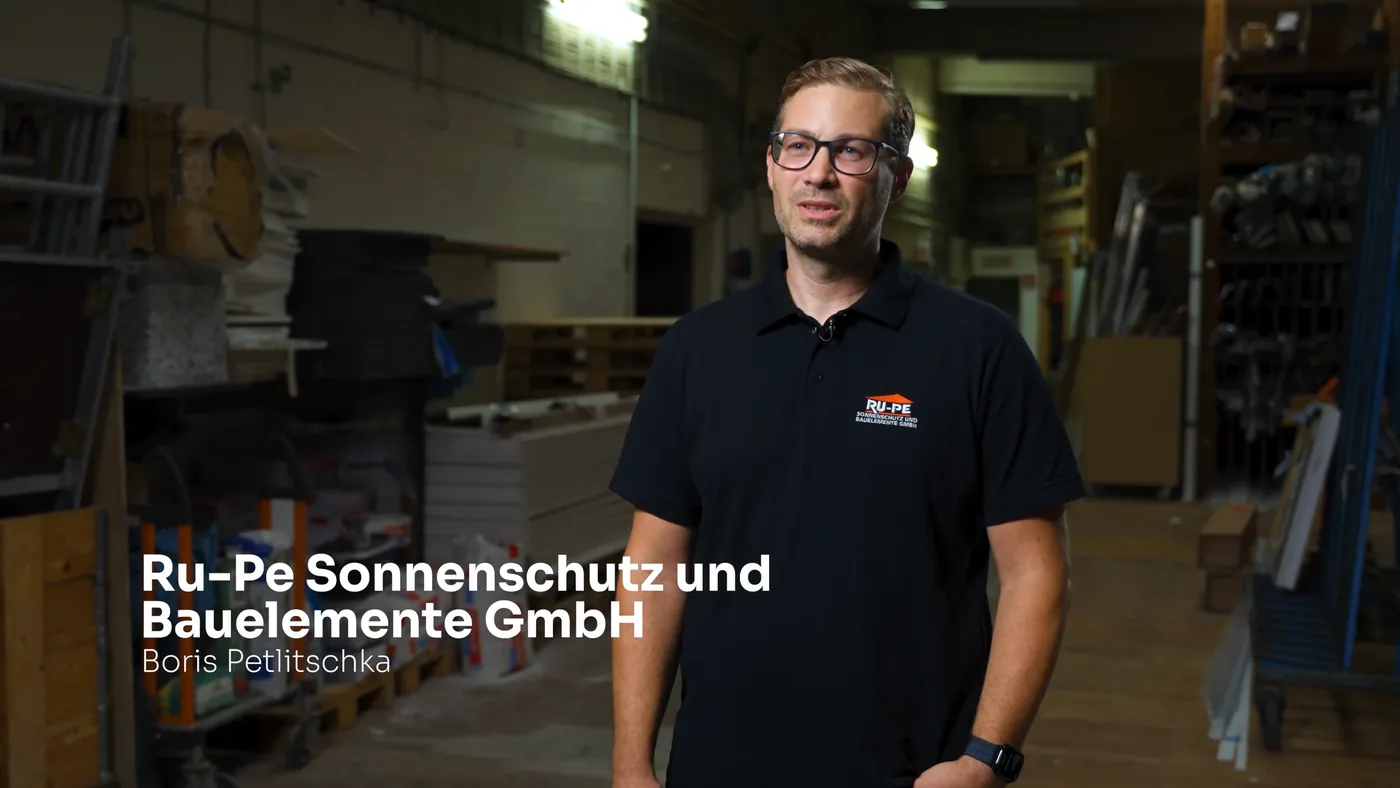 Ru-Pe Sonnenschutz und Bauelemente GmbH – 2 Monteure für Bauelemente eingestellt