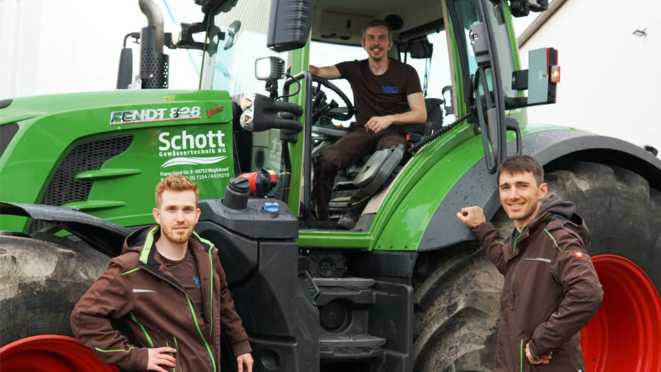 Schott Gewässertechnik KG – 2 Gewässerpfleger eingestellt
